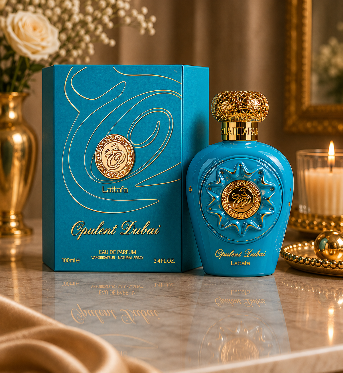 Perfume arabe Opulent Dubai Lattafa Edp 100ml