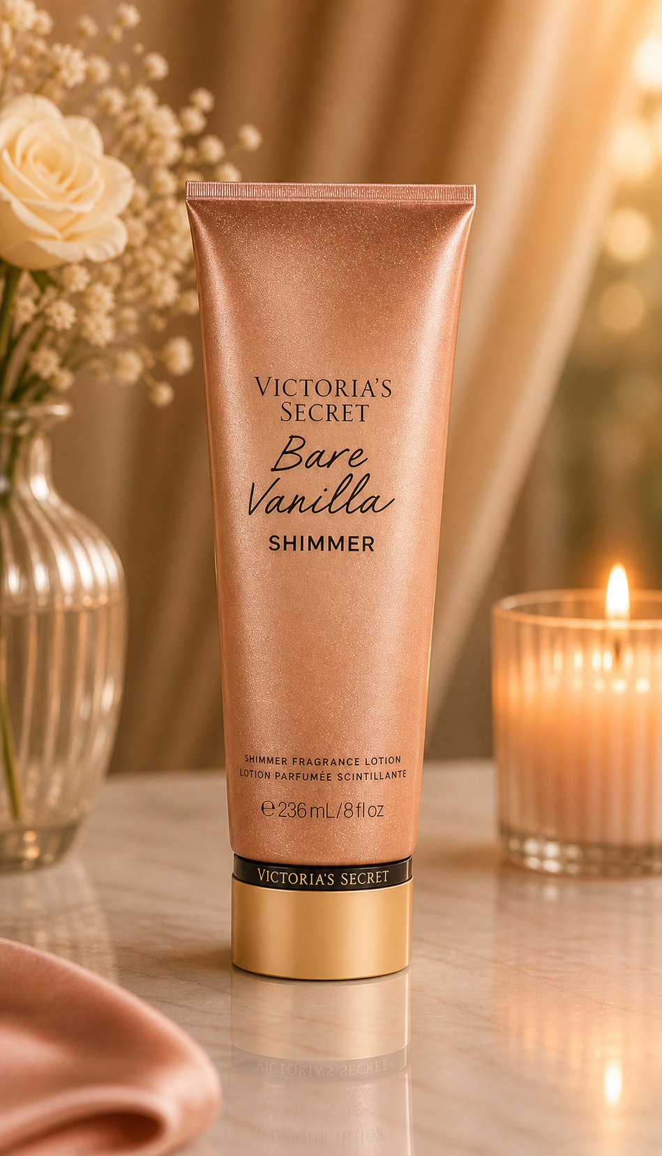 Victoria Secret Lotion Bare Vanilla Shimmer